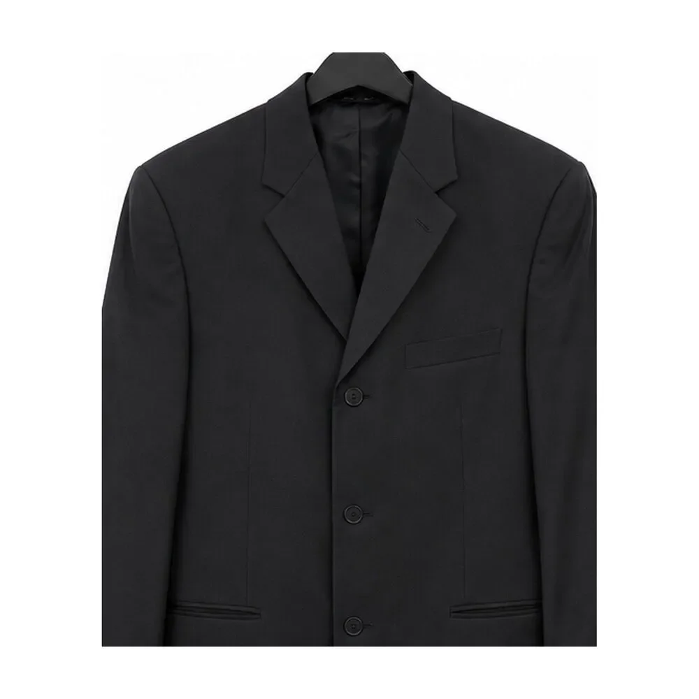 Alfani Men’s Black Tencel Linen Blazer Sport Coat 40S 2 Button